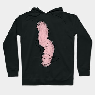 Face Line Art Hoodie